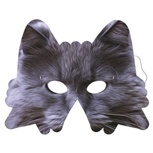 a group of wild cat mask - paper products