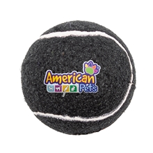 aerial view a black pet fetch toy tennis ball (4cp), image 1 of 2