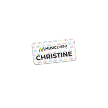 a custom 5d custom name badge