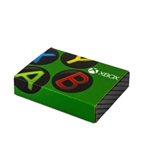 a group of 9.375 x 7 x 2 e - flute tuck box - 4/0