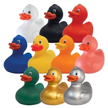 aerial view a group of rubber duck, image 1 of 5