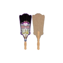 a group of broom recycled hand fan - paper products