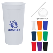 a group of 32 oz big game stadium cup