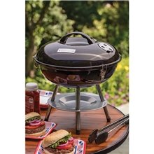 aerial view a group of cuisinart outdoors(r) 14 charcoal grill, image 1 of 2