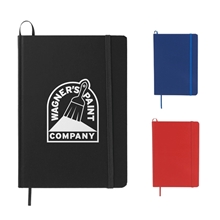a group of 5 x 7 fsc(r) mix snap elastic closure notebook