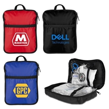 a group of 60pc first aid kit in portable traveling bag