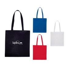 a group of zeus non - woven convention tote