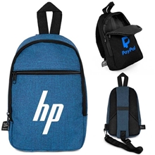 a group of logan rpet sling bag