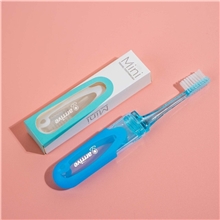 a group of compact expanding travel toothbrush