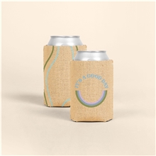 a group of kolder kaddy burlap koozie neoprene