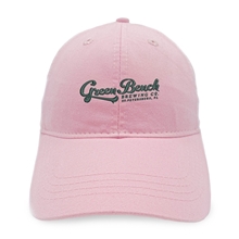 aerial view a pink merrimack hat co.(r) cooper cap, image 1 of 5