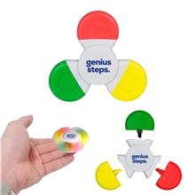 a white body with red /yellow/ green highlighters and caps spinner highlighter