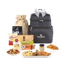 aerial view a group of aviana(tm) gourmet backpack cooler, image 1 of 3