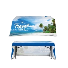 a group of displaysplash 6 open back table throw