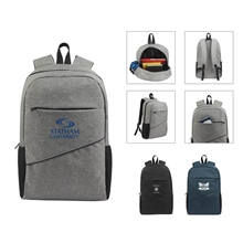 a group of jax rpet laptop backpack