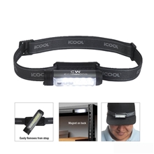 a group of icool templeton rechargeable led headlamp