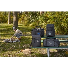 a group of field co. fireside eco duffle bag