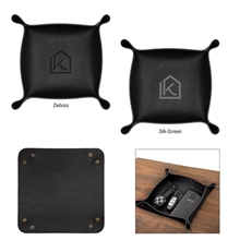 a group of leatherette catchall tray