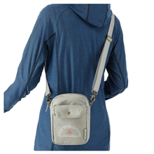 a group of field co campus cotton crossbody tote