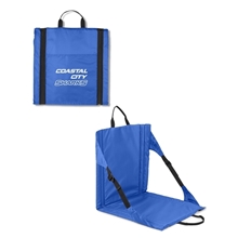 aerial view a sport royal personalized team 365 zone stadium seat cushion, image 1 of 5