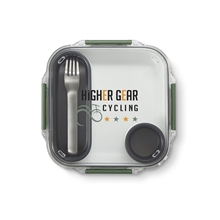 aerial view a olive black+blum 1l original lunch box, image 1 of 5