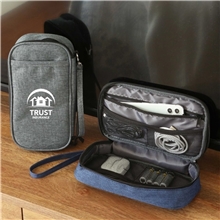 a group of rpet travel tech organizer