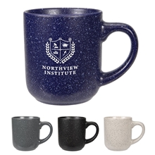 a group of 14 oz speckled matte ceramic mug