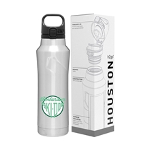 aerial view a group of 20.9 oz h2go houston - stainless, image 1 of 2