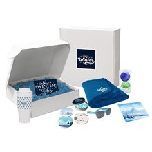 a group of happy holidays kit