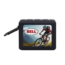 aerial view a black basecamp tidal speaker, image 1 of 3