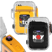 aerial view a group of navigator flashlight plasma lighter, image 1 of 2