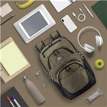 aerial view a group of high sierra(r) swoop sg laptop backpack, image 1 of 6