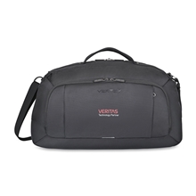 aerial view a black vertex(r) brooklyn duffel, image 1 of 7