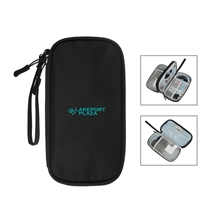 a group of nova travel / tech accessory organizer case