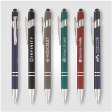 aerial view a group of ellipse softy stylus pen, image 1 of 2