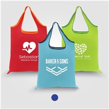 aerial view a group of florida polyester shopping tote bag, image 1 of 2