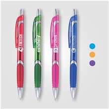 aerial view a group of solana pen with translucent barrel, image 1 of 2