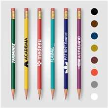 aerial view a group of round pencil, image 1 of 3