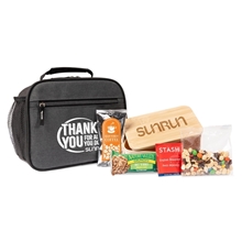 a black thanks for all you do - lunch cooler gift set