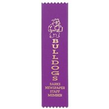 a amethyst custom ribbon - 2 x 8