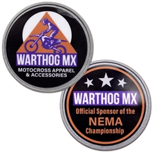 a nickel challenge coin - nickel - 1.75 round