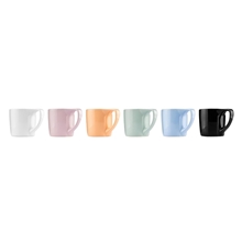 a group of 11 oz boho ceramic mug