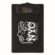 aerial view a black letter clipboard, image 1 of 5