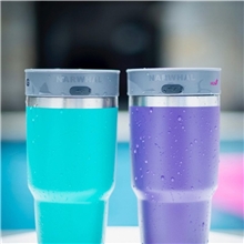 aerial view a group of narwhal speaker - lid 20 oz, image 1 of 7