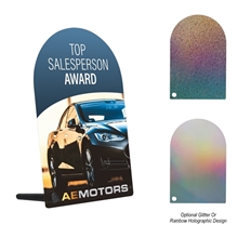 a group of acrylic award - arch rectangle 5
