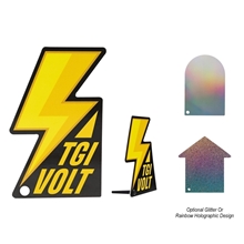 a group of acrylic award - custom shape 7