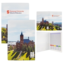 a group of full color sticky notepad