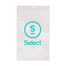 aerial view a white 2 oz barrier bag 6 x 9, image 1 of 3