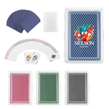 aerial view a group of playing cards in case, image 1 of 6