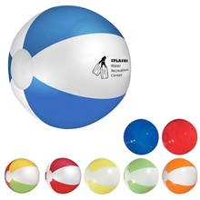 a group of 12 custom printed beach ball